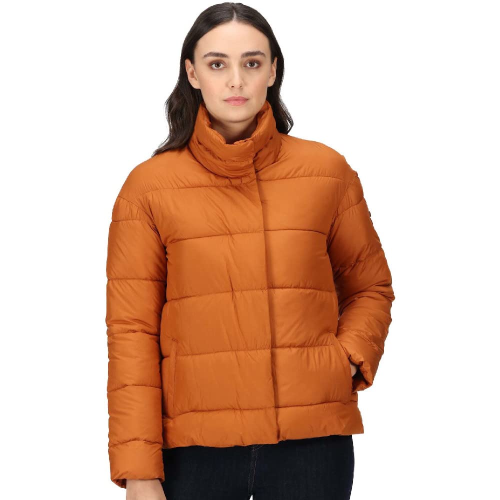 Regatta Raegan Women's Baffled/Quilted Jackets, CopperAlmond, 20
