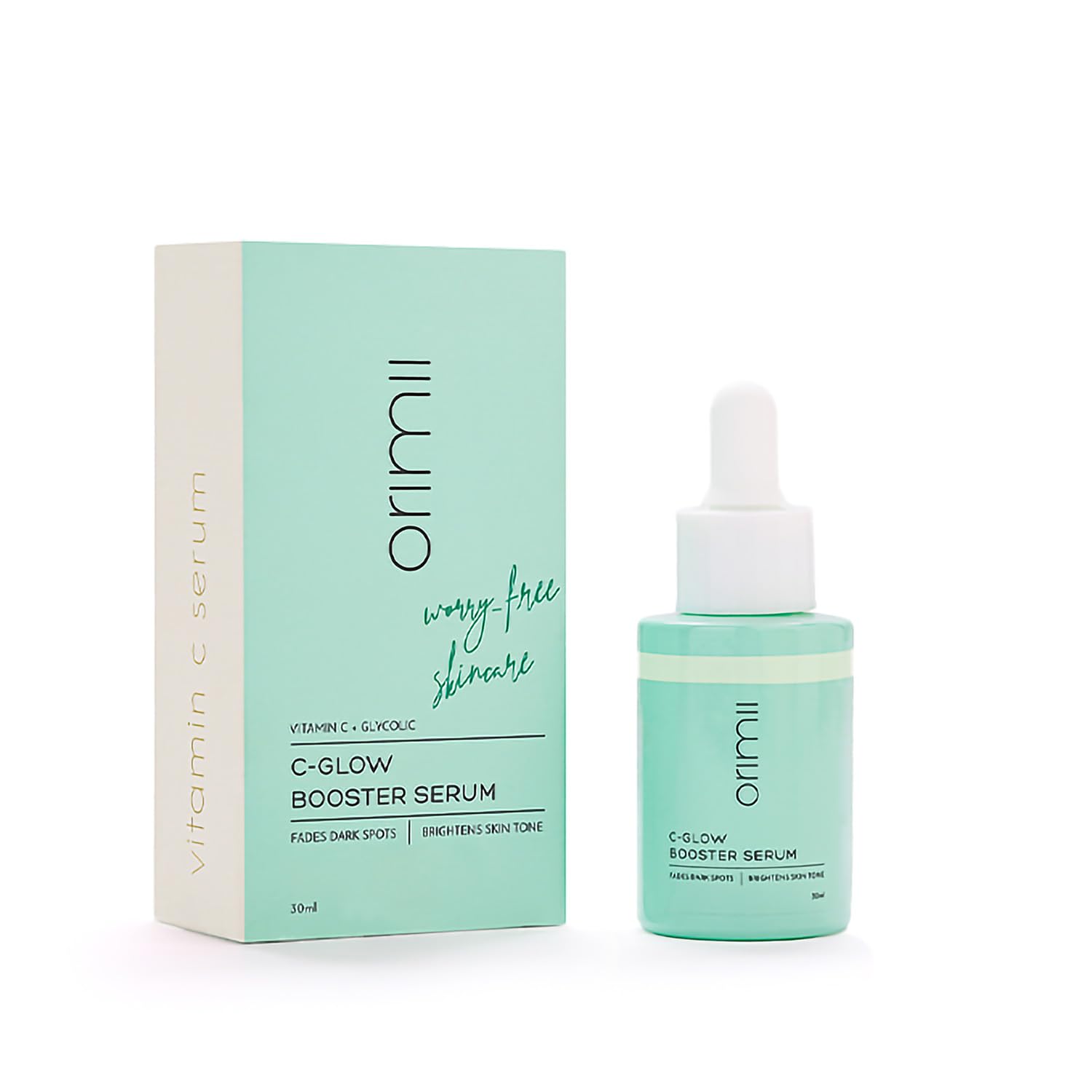 Orimii C-Glow Booster Serum - 3% Vitamin C - SPF 15 - Tahitian Gardenia + Elderberry - 30 ml