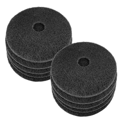 Buffing Pad, 12 in x 18 in, Red, PK5