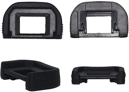 Miniatura 4 de T7 Eyecup Visor ocular para Canon EOS Rebel T8i T7 T7i T6i T6s T6 T5i T5 2000D 4000D SL3 SL2 SL1 (2 paquetes), reemplaza Canon EF