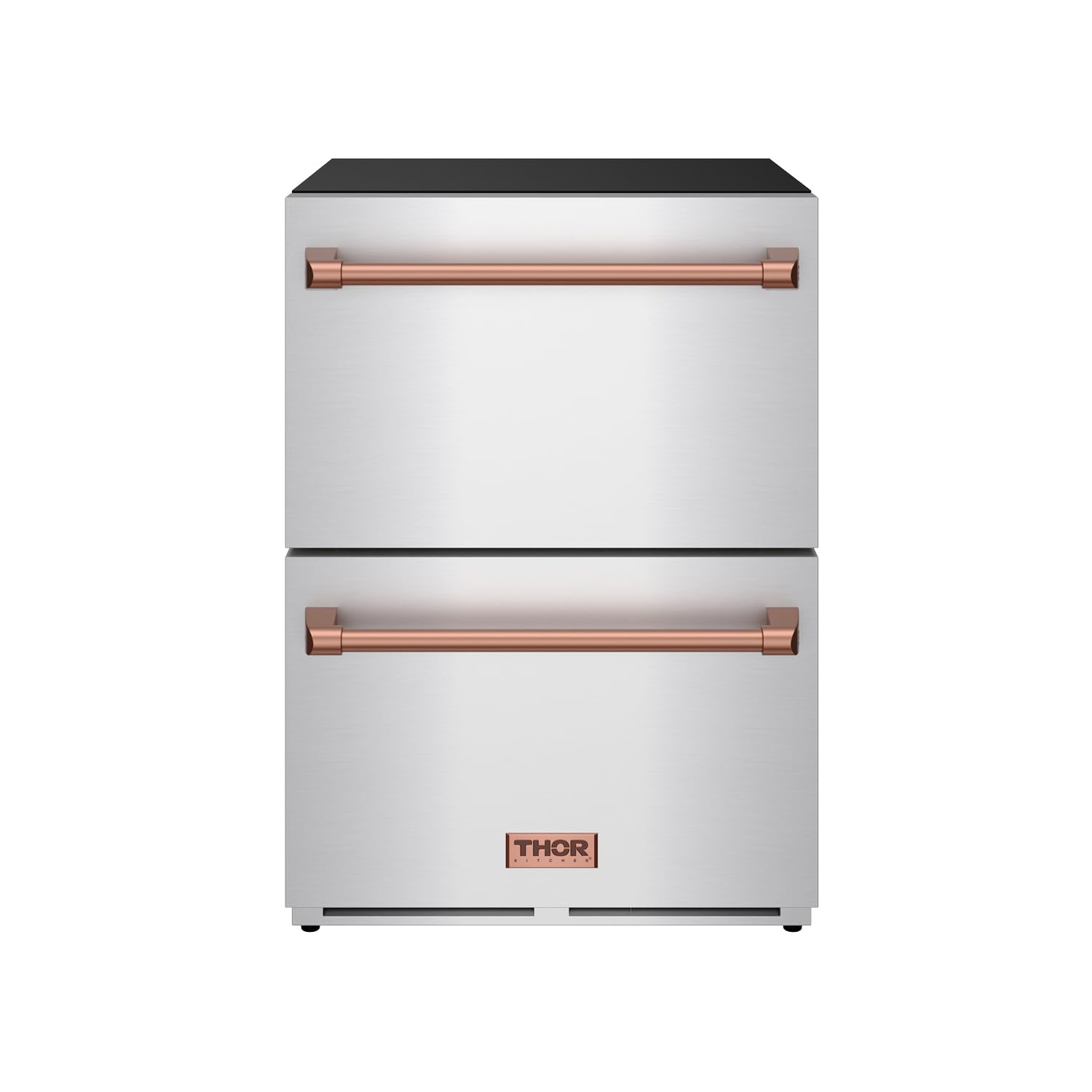 24 Inch Undercounter Built-In/Freestanding Drawer Freezer – Stainless Steel/Rose Gold | Gordon Ramsay Series | Fridge.com