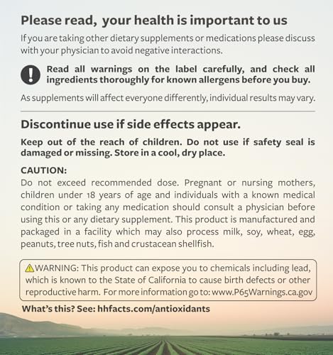 Healths Harmony 0642415388665 Super Antioxidants Supplement thumb #7
