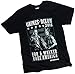 The Walking Dead Men's Grimes Dixon 2016 For A Walker Free America T-shirt Black M