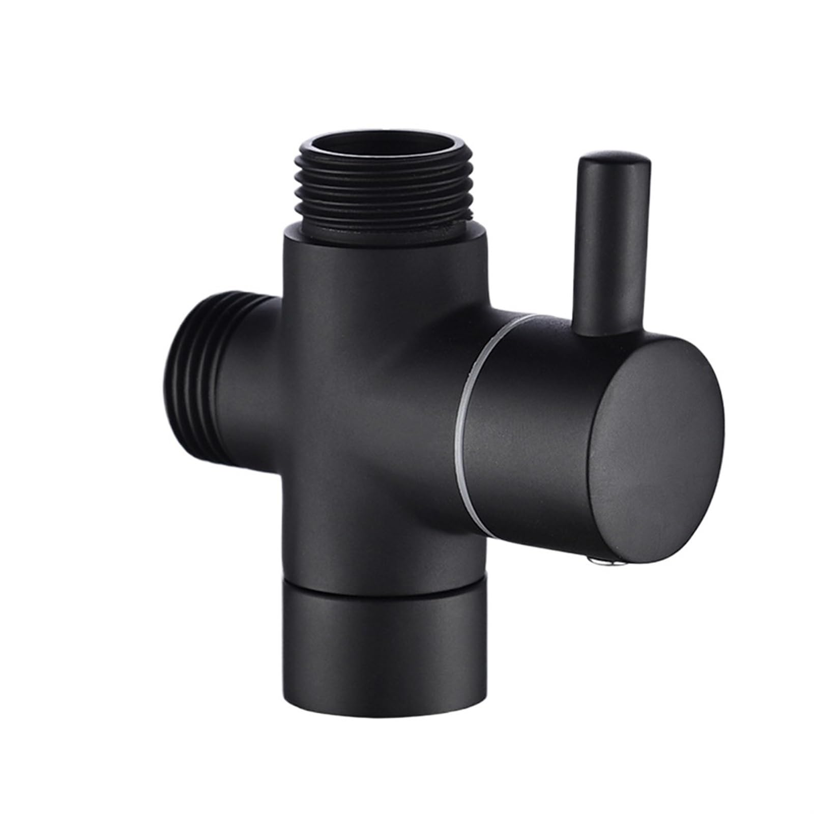Vanne de dérivation G1/2 en laiton noir, l'élégance durable pour votre douche