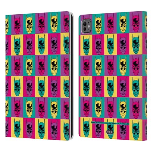 Étui iPad Pro 11 M4 M5 Batman DC Comics cuir portefeuille pochette tablette Apple 2024 2025