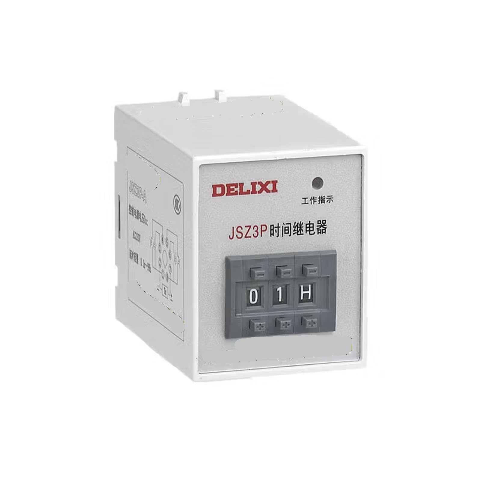 Relè temporizzato elettronico JSZ3P-A 0.1S-99H AC220V | JSZ3P-A 0.1S-99H CA220V