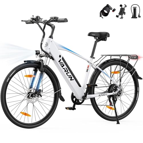 VARUN E Bike, 28 Zoll E-Bike Herren Damen mit 48V 499.2Wh Akku, Bis zu...
