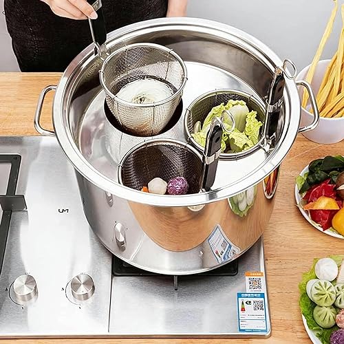 Ensemble d'inserts pour cuiseur à pâtes avec passoire intégrée pour cuisson rapide - 3