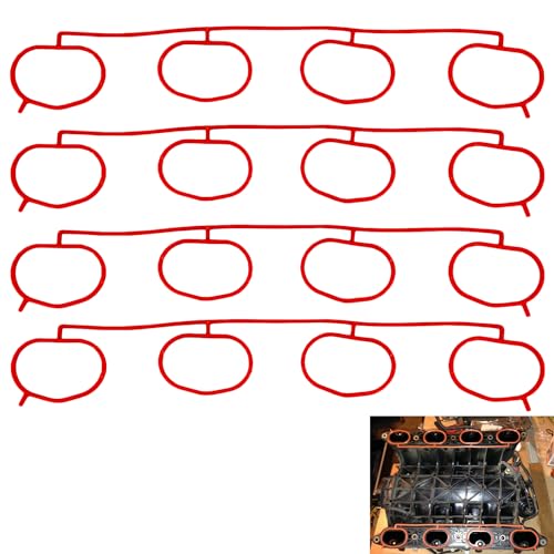 Image of MS 96672 Intake Manifold Gasket Set for 2005-2009 Lex /us, Toyot /a 4Runner | For GX470, Land Cruiser, LX470, Sequoia, Tundra / 4.7L / DOHC / V8 / 32V / 285cid / 2UZFE 17171-50030