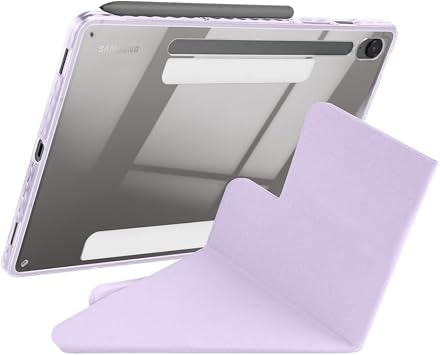 UnDePlus Samsung Galaxy Tab S10 Lite S10 FE S9 FE S9 11inç ile uyumlu Kılıf Çift Magnetik Kapak Arka Sert Multi SkinPro Case