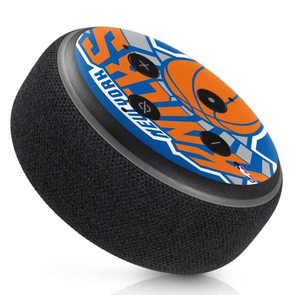Skinit Decal Audio Skin Compatible with Amazon Echo Dot 3 - Officially Licensed NBA New York Knicks Large Logo Design