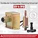 12V Bomba Combustible Eléctrica Baja Presión, Perno Fijación Alambre Diésel Gasolina Universal...