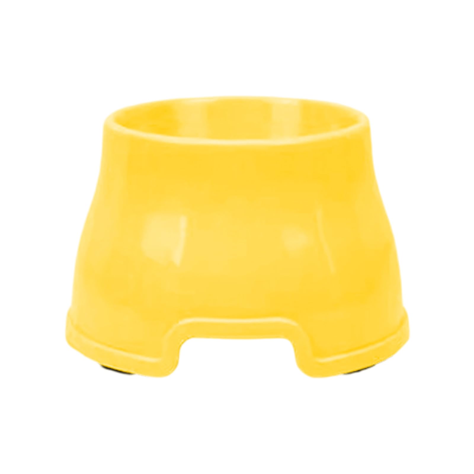2026 Raised Dog Bowls, PP Dog Bowl with Long Ears, High Capacity Water Container for Cocker Spaniels Breeds Long Ears (Yellow, 14.5 x 19 x 11.8 cm)