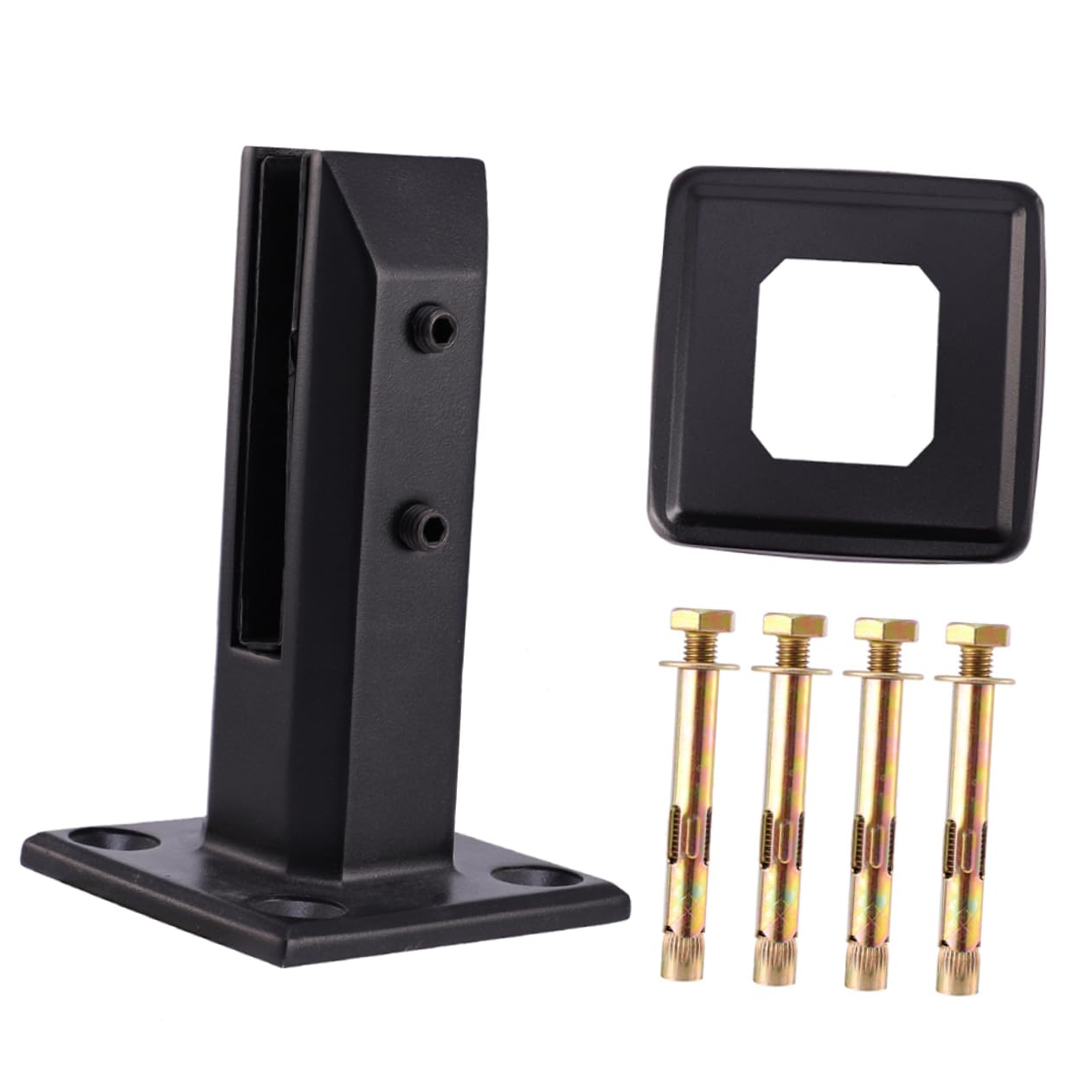 Pince acier support sans perçage pour réparer ou poser une balustrade