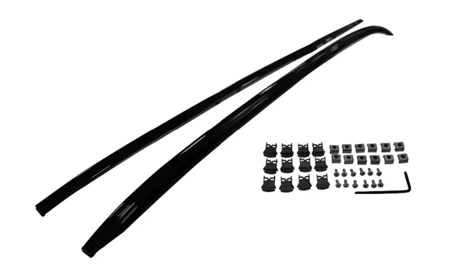 Barres de toit transversales aluminium noir Mazda CX-9 2016-2024