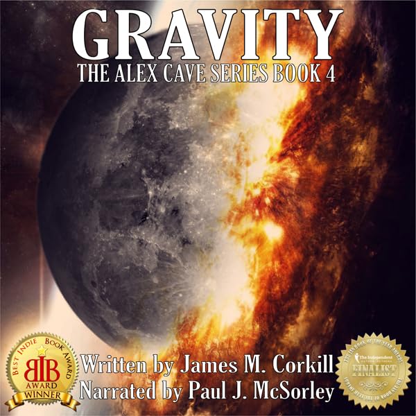 Cover art for Gravity: The Alex Cave Series, Book 4
