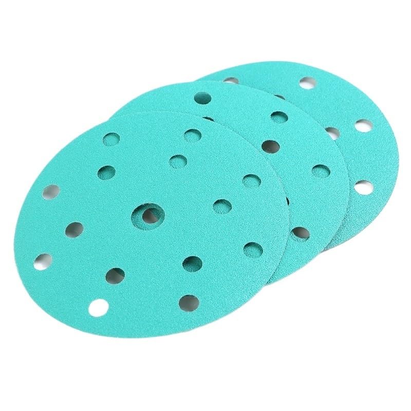 Discos de lijado húmedos y secos for pulir automóviles Discos for lijar y pulir carrocerías Papel de lija fino for lijado fino Discos con velcro for preparación y detallado de pintura Superficies alis