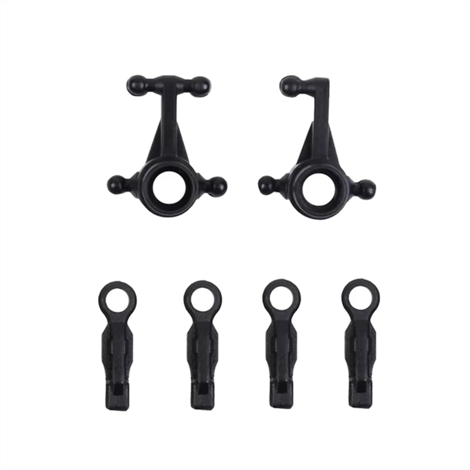 Compatible con 284010 284161 1/28 RC Car Repuestos Accesorios Copa De Dirección Delantera Y Trasera para Kit Diferencial Brazo Oscilante RC Mejoras