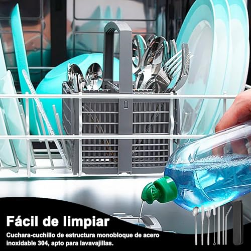 La mejor comparación de Cubiertos portatiles los más recomendados. 30 Imagen adicional