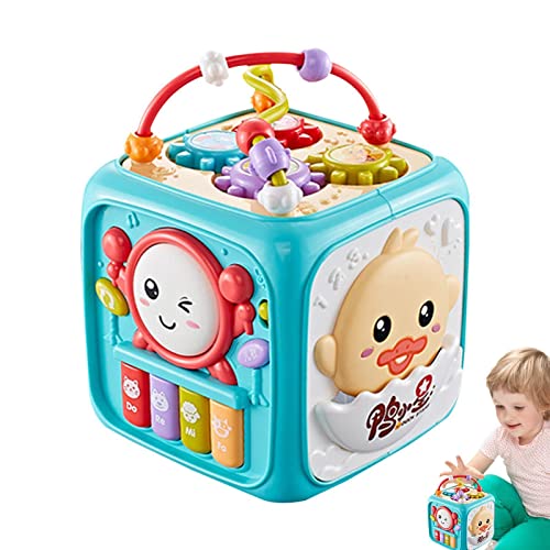 Brinquedo do cubo da atividade do bebê | brinquedos de desenvolvimento para crianças de 1 ano,Centro