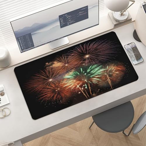 Protector de escritorio Splendid Fireworks 30x60 cm goma miniatura 6