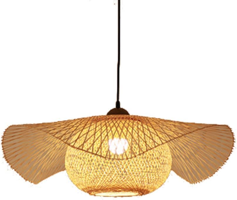 Luminaire en panier de bambou suspendu pour éclairer et sublimer votre îlot de cuisine