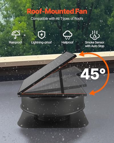 Solar Powered Roof Vent Fan
