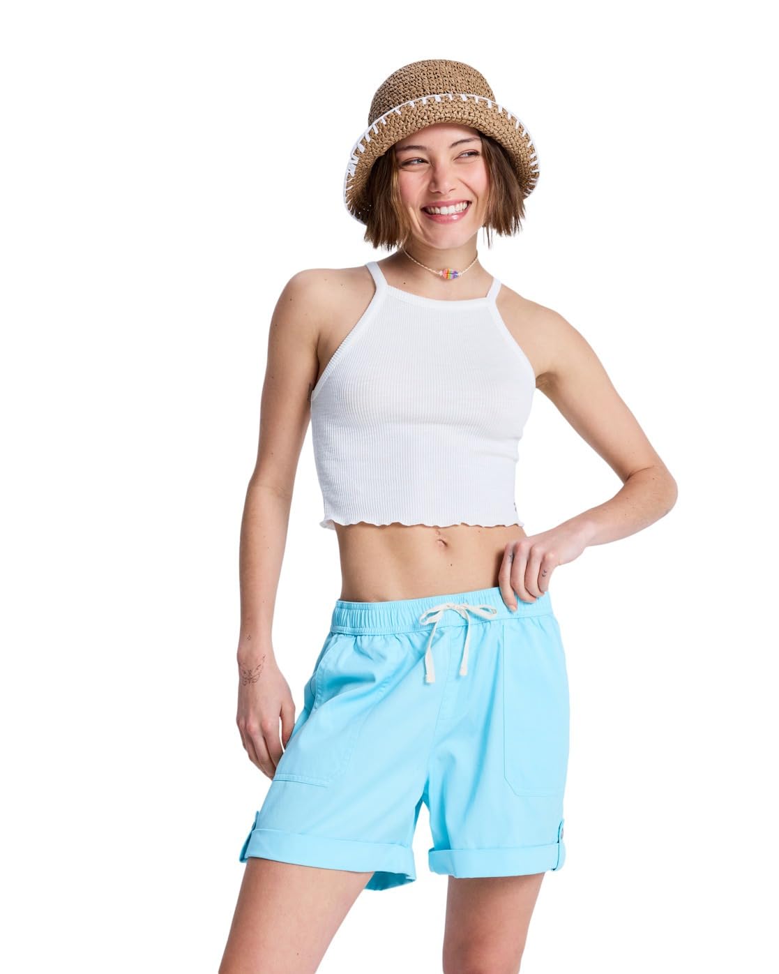 Roxy Casual Shorts Sweetest Day Womens Green