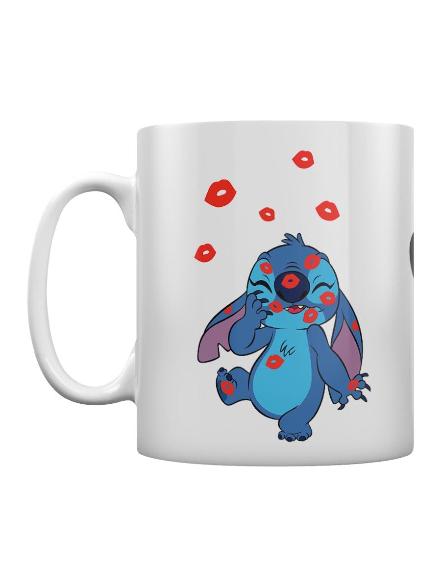 Pyramid International Lilo and Stitch (Love Stitch) Mug - 10Oz / 315Ml Ceramic Mug - One Size, White