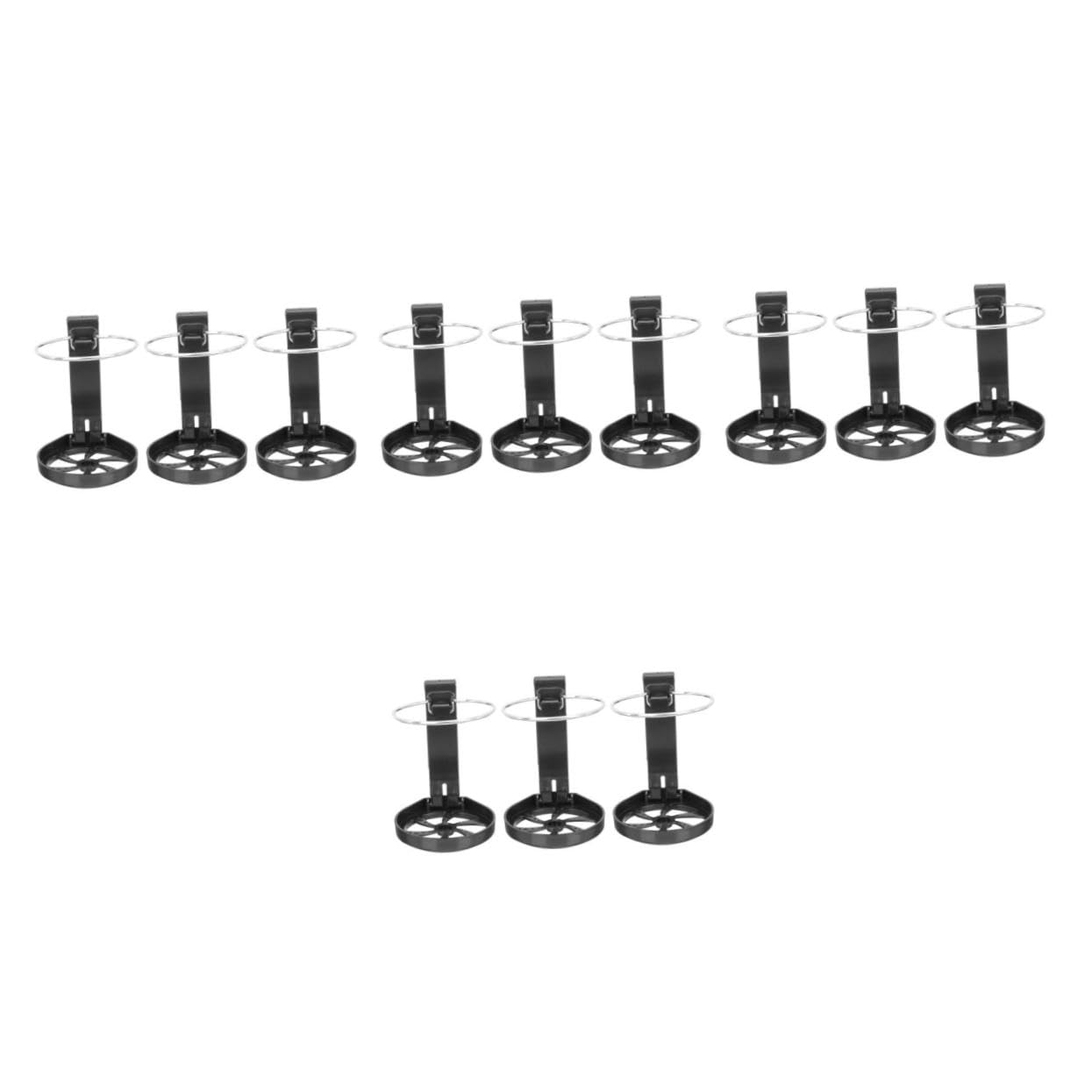 Alipis 4 Ensembles Support De Tasse De Voiture Porte Bouteille Et Porte Gobelet pour Organisateur De Rangement Multifonctionnel Inoxydable Et Accessoire De Voiture Noir 3 Pièces * 4