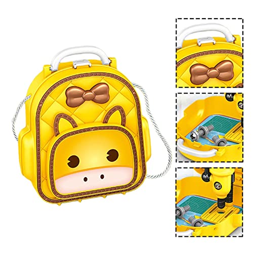Tocar Conjunto de Culinária - Jogo de pratos fingir conjunto com mochila crossbody | Playset de brin