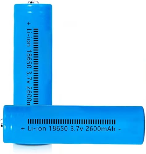 Miniatura 1 de Batería recargable 18650 3.7V 18650 Botón superior Batería 2600mAh Litio 18650 Baterías recargables para faro, linterna LED