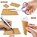 30 Pack Self-Adhesive Cork Squares 4' x 4' Tiles for DIY Crafts