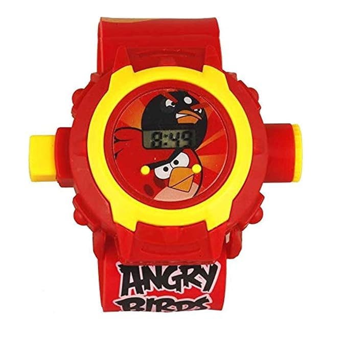TKE T.K.Enterprises Digital Watch/Angry Bird Watch for Kids/Projector Watches for Boys & Girls, Plastic & Multicolor Watch for Childrens, Wrist Hand Watch Red (B0CNNFPXJJ) Amazon Price History, Amazon Price Tracker