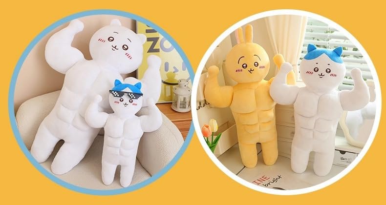 Amazon.co.jp: ちいかわ 抱き枕 ぬいぐるみ 雄の子 ハチワレ 