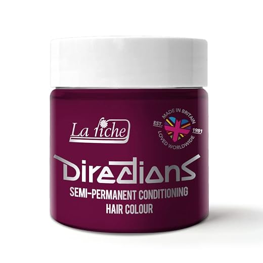 La Riche Directions Semi-Permanent Hair Color 100ml Tub - Dark Tulip