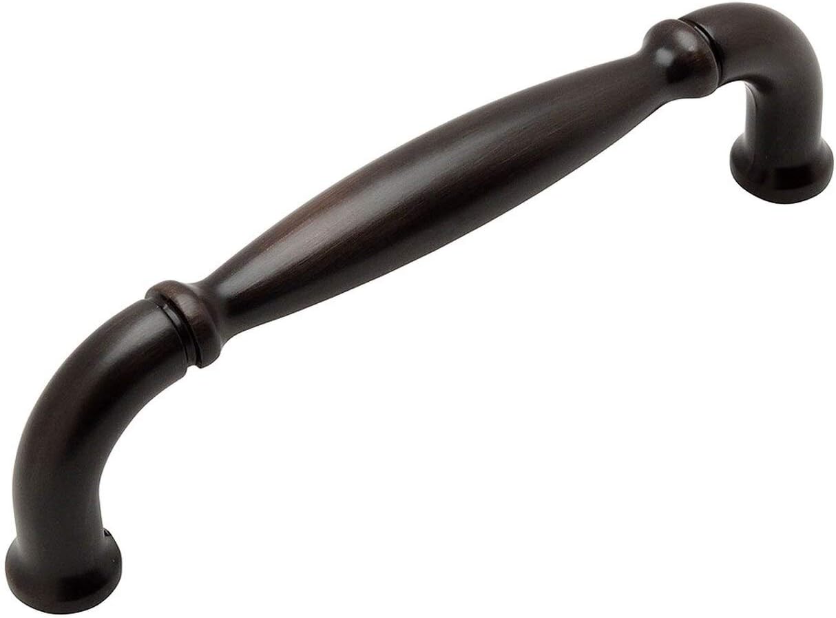 25 Pack - Cosmas 9508ORB Oil Rubbed Bronze Cabinet Hardware Country Style Handle Pull - 3-3/4" Inch (96mm) Hole Centers