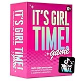 It's Girl Time - Divertido juego de fiesta para noches de mujer - 240 preguntas picantes y desafíos divertidos para despedidas de soltera, galentinas, regalos de fiestas de cumpleaños