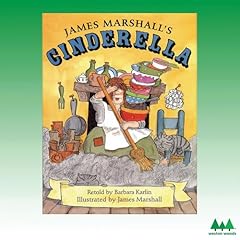 James Marshall's Cinderella Audiolibro Por Barbara Karlin, James Marshall arte de portada