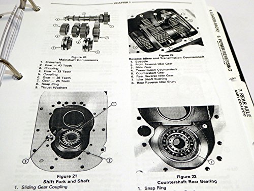 Ford 550, 555 Tractor Loader Backhoe Service Manual      Ring-bound – January 1, 1982