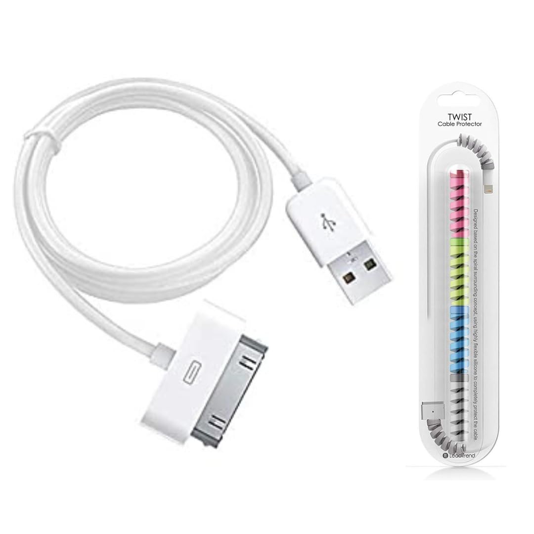See full amazon price history chart for USB Sync Data Charging Cable 30 Pin to USB Charging & Data Sync Cable Compatible for iOS Devices 3G / 3GS / 4 / 4s / 1/2 / 3, Nano 5th / 6th Gen,iOS Touch 3rd /4th Gen with 1 Set Cable Protectors USB Sync Data Charging Cable 30 Pin to USB Charging & Data Sync Cable Compatible for iOS Devices 3G / 3GS / 4 / 4s / 1/2 / 3, Nano 5th / 6th Gen,iOS Touch 3rd /4th Gen with 1 Set Cable Protectors (B0CMD8DRQC) Amazon Price History, Amazon Price Tracker