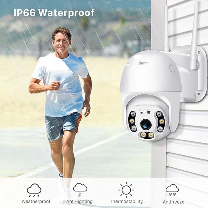 Image of TP PLUS 3MP WiFi Light Bulb Camera for Home Indoor | 360 View | Full HD | Color Night Vision | Motion Detection | Two Way Audio | Wireless Home (Dome Camera)
