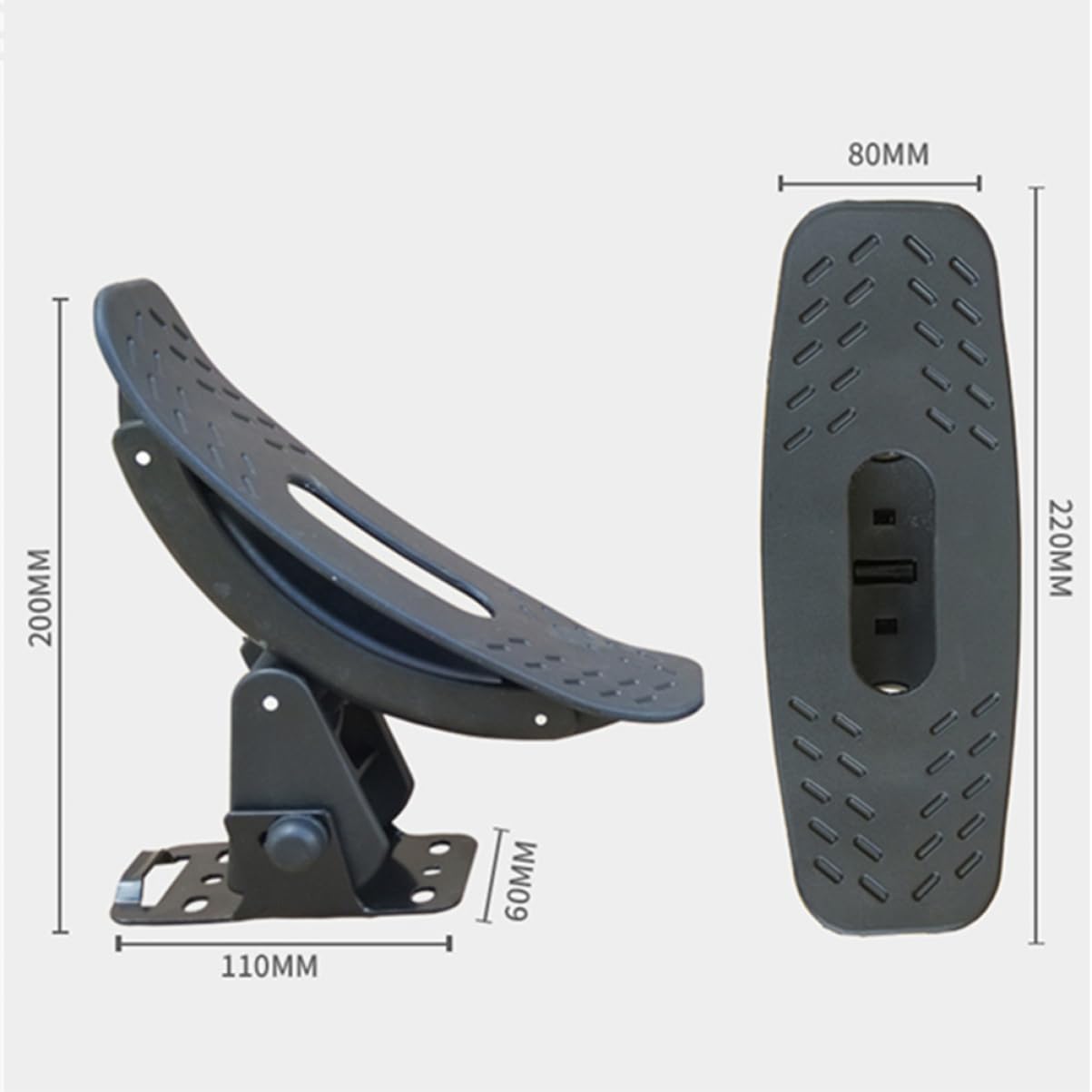 Totority Kayak Canoe Boat Rack Paddle Bracket Sturdy Iron Material Easy to Use for Outdoor Activities Random Color