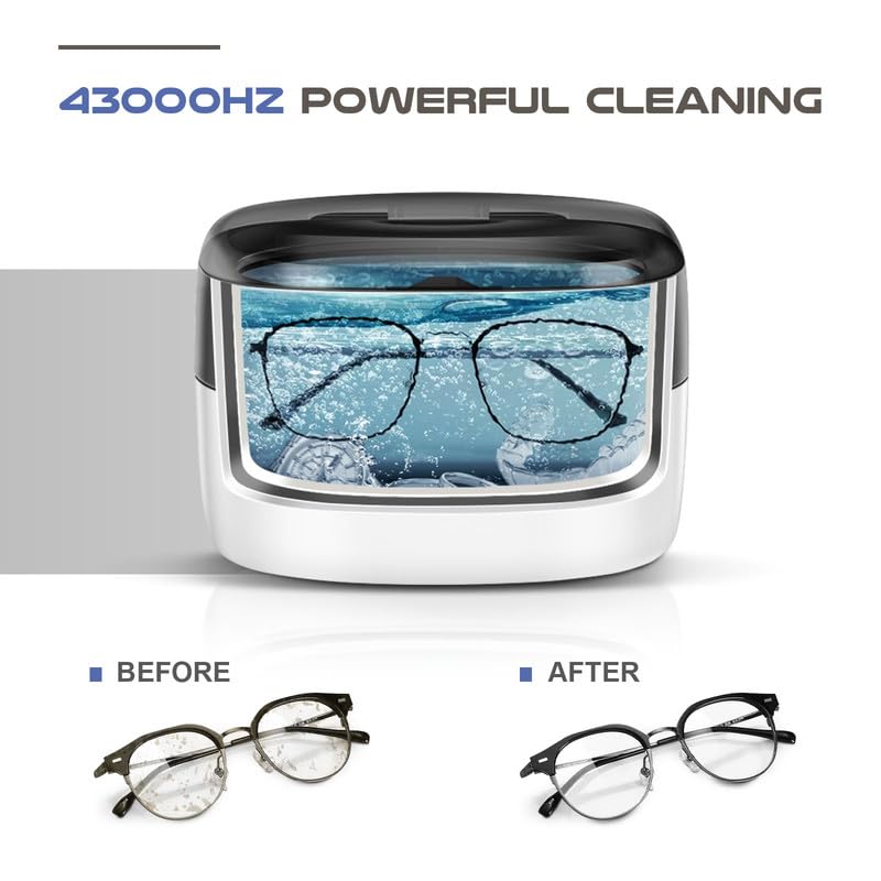 Ultraschallreinigungsgerät Ultraschallreiniger Ultraschallgerät 750ml Schallreiniger mit Digitalem...