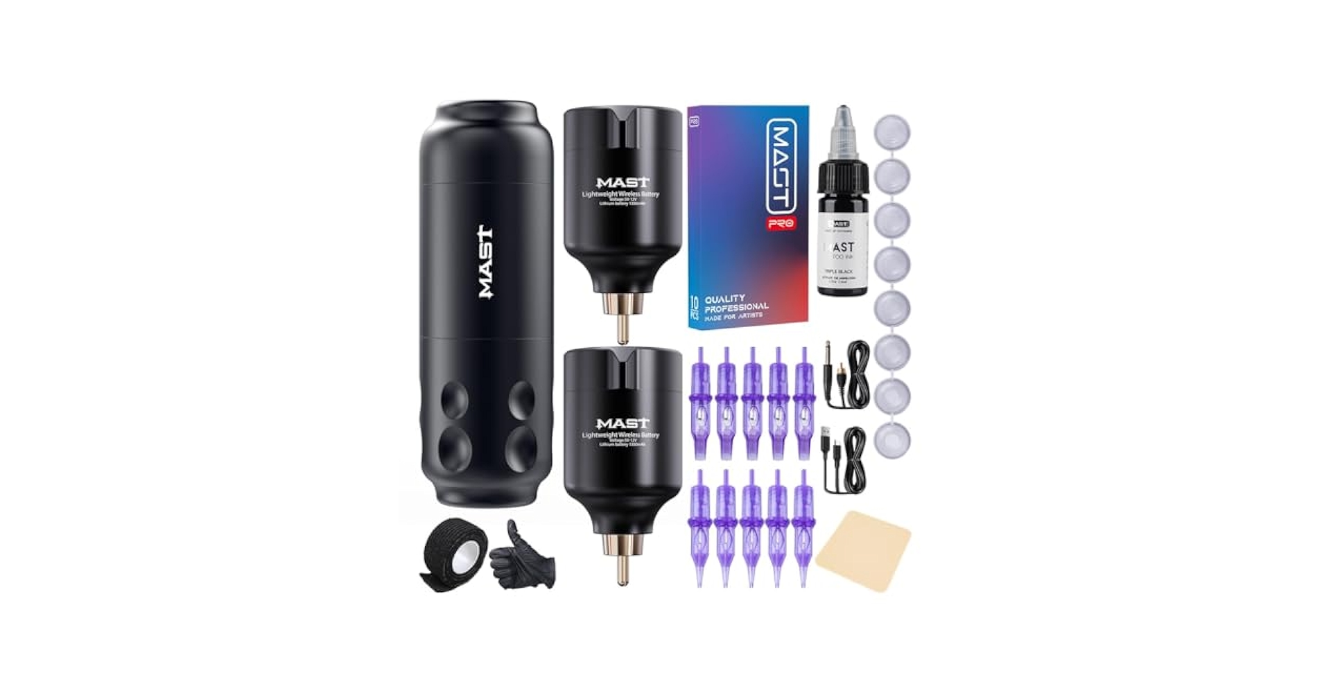 【KT】MAST wireless system タトゥーマシン Amazon.com: Mast Sensor Tattoo Gun Kit Wireless Complete