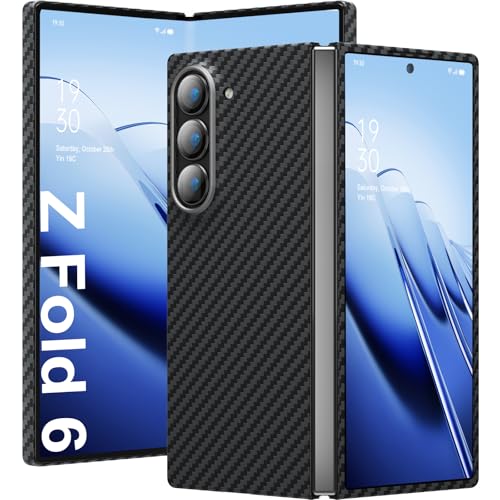 Amazon.co.jp: Samsung Galaxy Z Fold 6対応アラミド繊維ケース memumi