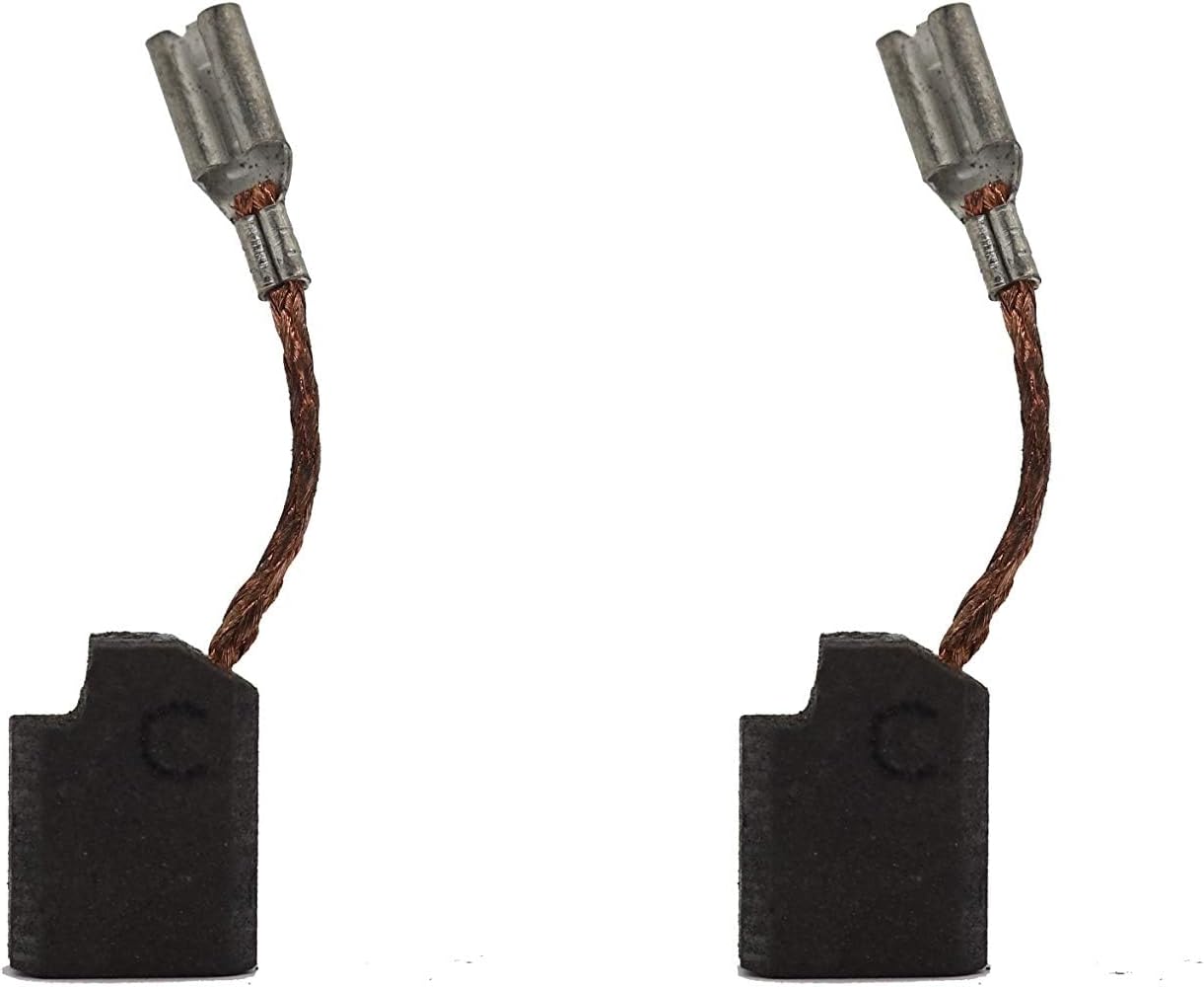 Carbon Brushes Compatible for Dewalt D28402, D28110, D28112, D28401N Grinder Replacement Part for Electric Tools (Pack of 2)