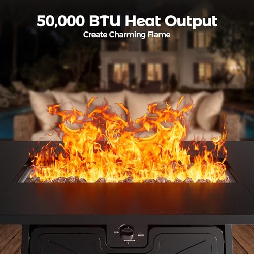 BALI OUTDOORS Extra Large Propane Fire Pit