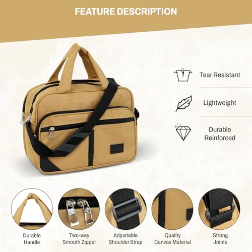 Image of DAHSHA Stylish Nylon Small Sling Cross Body Travel Bag for Business Office Messenger One Side Shoulder Carry Handbag Bag For Men & Women (35 x 18 x 25 Cm)