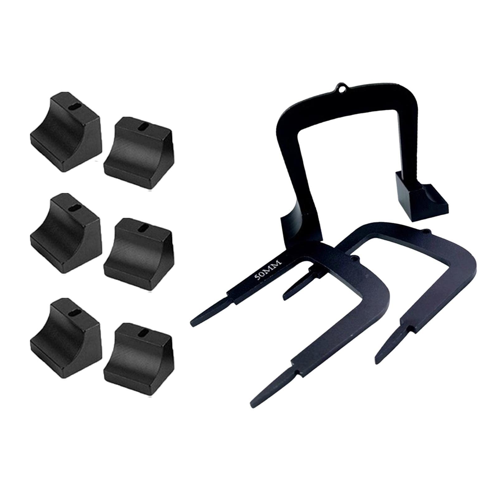 Harilla Golf Putting Gate - Pack of 3 Differently Sized Golf Gates for Stroke Practice w/Detachable Legs, 6 Bases